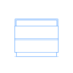 Furniture Nightstands Lawson Nightstand Svg Line Art, Free Vectors File
